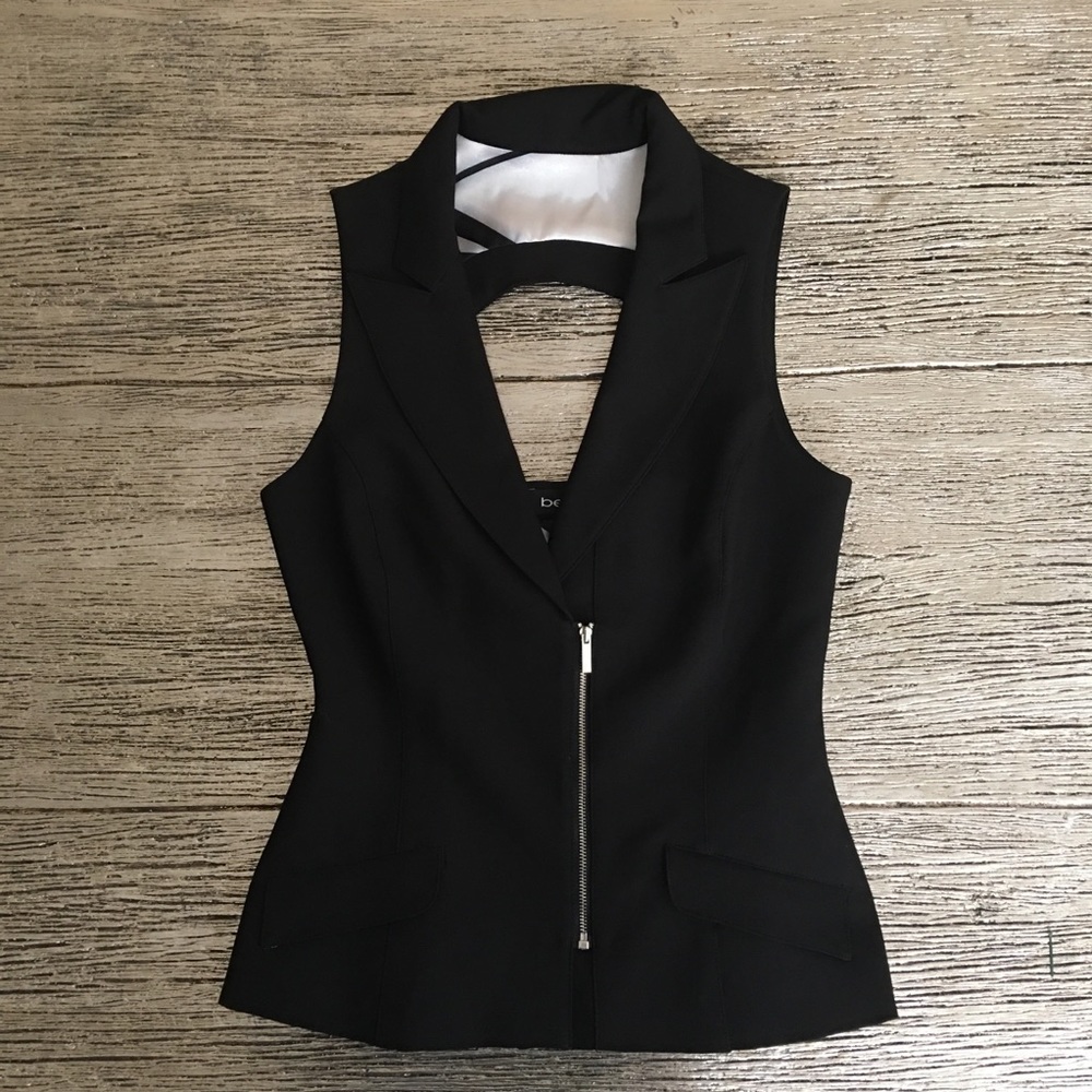 Bebé tuxedo vest/blouse